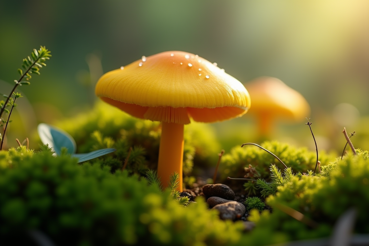 champignon jaune